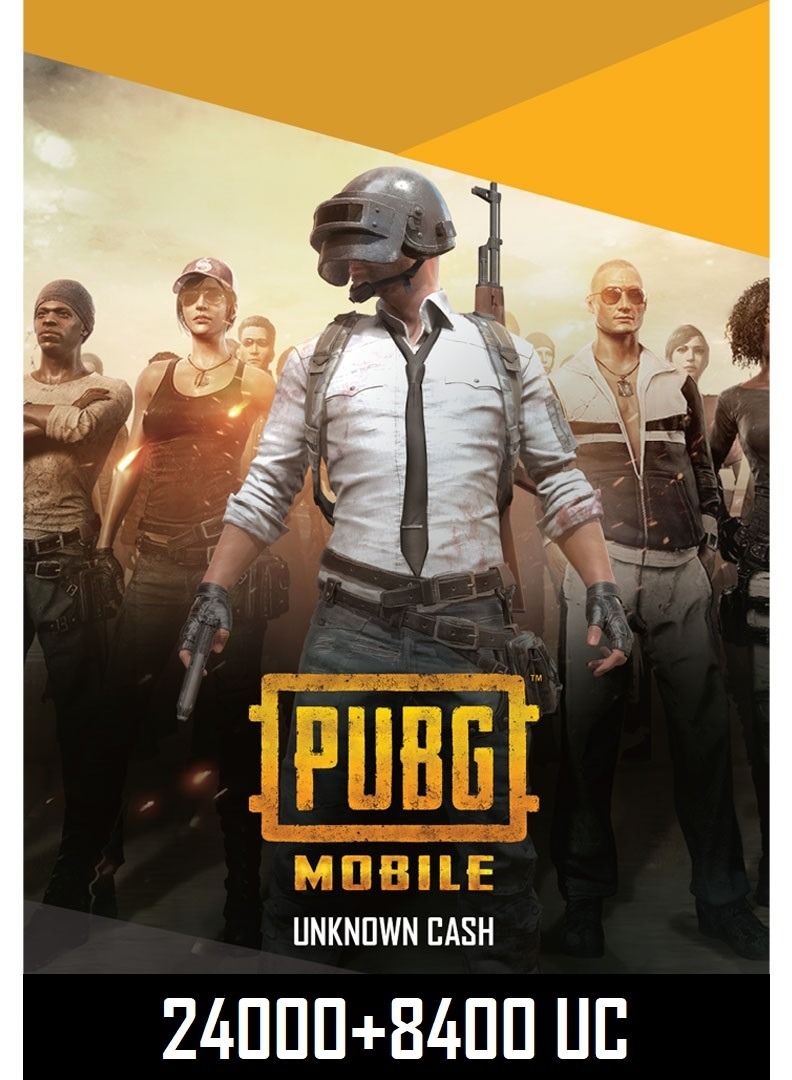 PUBG Mobile 24000 with 8400 UC Global- Digital Code (Delivery via SMS/WhatsApp)