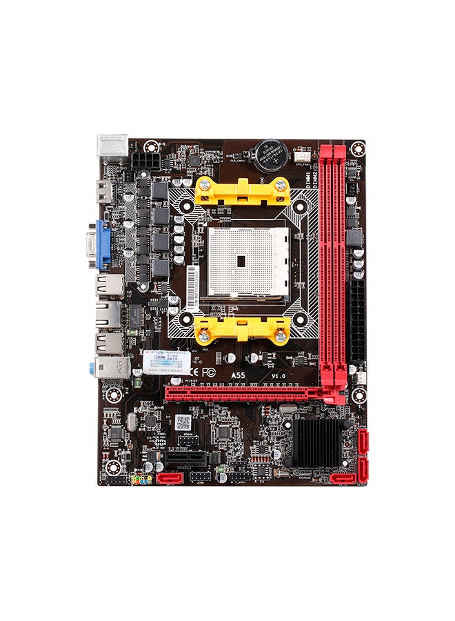 A55 Dual DDR3 Motherboard Gaming Motherboard Black