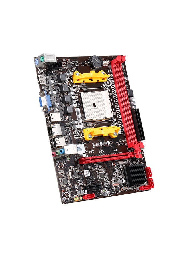 A55 Dual DDR3 Motherboard Gaming Motherboard Black