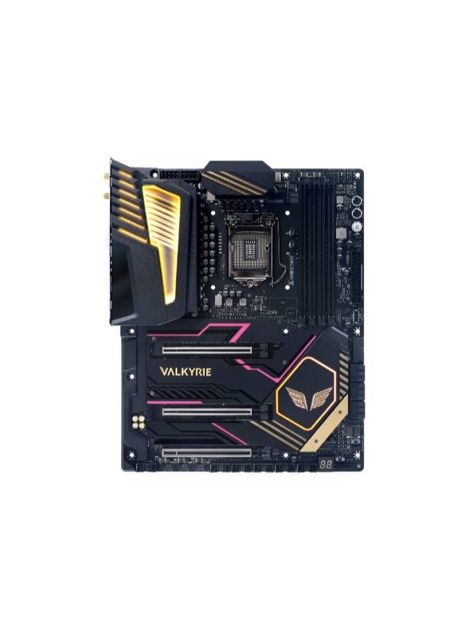 Biostar Z590 Valkyrie DDR4 ATX Motherboard, Intel Z590 Chipset, 10/11th Gen LGA1200, Supports WiFi 6, 2.5 GbE LAN, PCI-Express 4.0, SATA3, 3x M.2, 2.5GbE, USB 3.2 Gen2 | Z590 Valkyrie Ver. 5.0