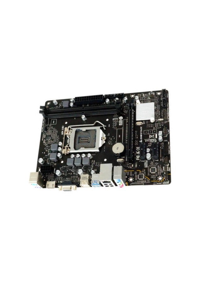 Biostar H310MHP 3.0 Ver. 7.0 Micro ATX Intel Motherboard, Socket 1151, Intel H310 Chipset, Supports GbE LAN, Supports Dual Channel DDR4 32GB, 2 x PCIe 2.0 Slot, HDMI, USB3.2