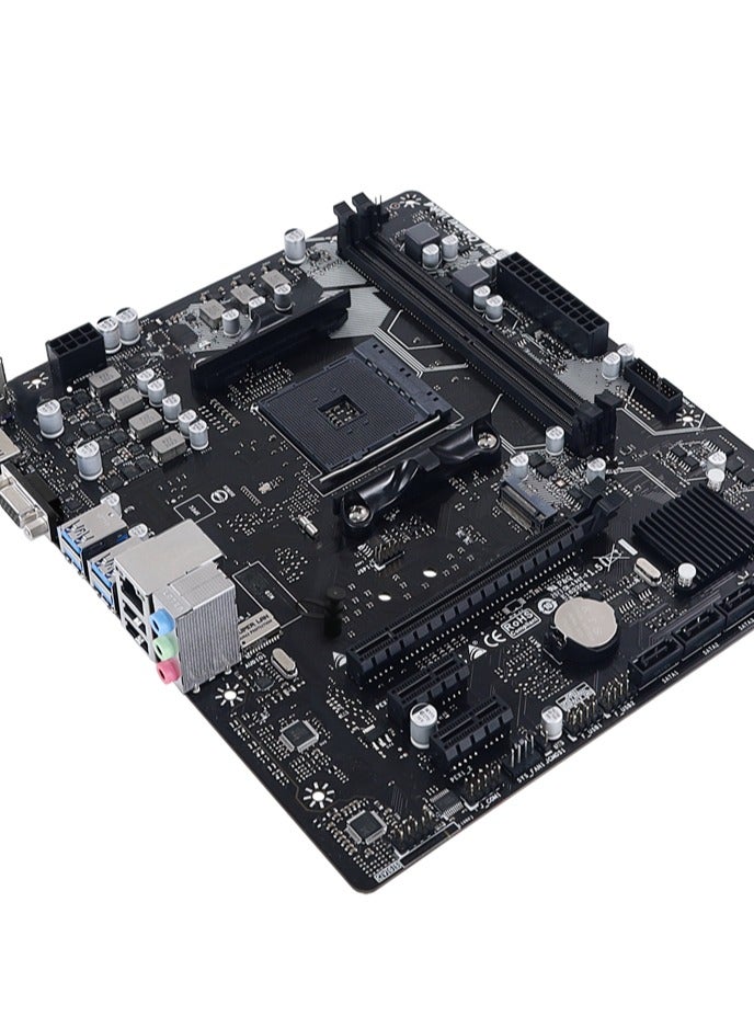 Biostar A520MH 3.0 Ver. 6.0 Micro ATX Motherboard, AMD Socket AM4 CPU, Realtek RTL 8111H, Gigabit Ethernet, Supports Dual Channel DDR4 64GB, 1 x PCIe 3.0 x16 Slot, 4 x SATA III Connectors