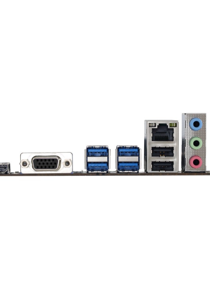 Biostar A520MH 3.0 Ver. 6.0 Micro ATX Motherboard, AMD Socket AM4 CPU, Realtek RTL 8111H, Gigabit Ethernet, Supports Dual Channel DDR4 64GB, 1 x PCIe 3.0 x16 Slot, 4 x SATA III Connectors