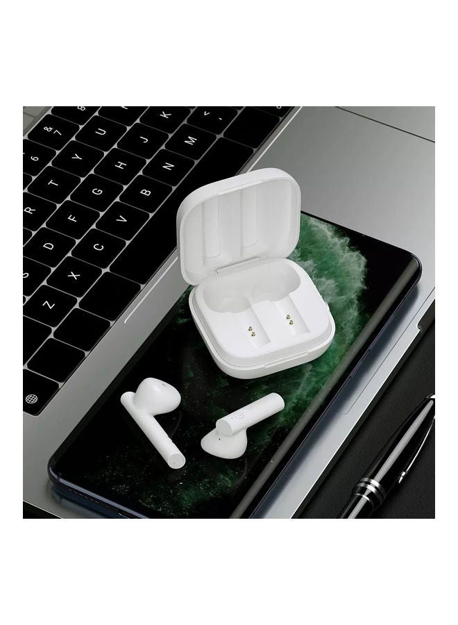 GT6 True Wireless In-Ear Earbuds With Charging Case Set White