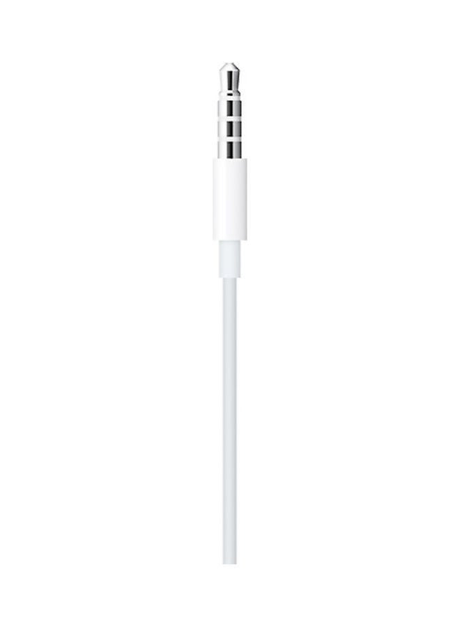 EarPods With 3.5mm Headphone Plug, Wired White