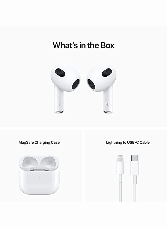 AirPods (3rd generation) with MagSafe Charging Case White