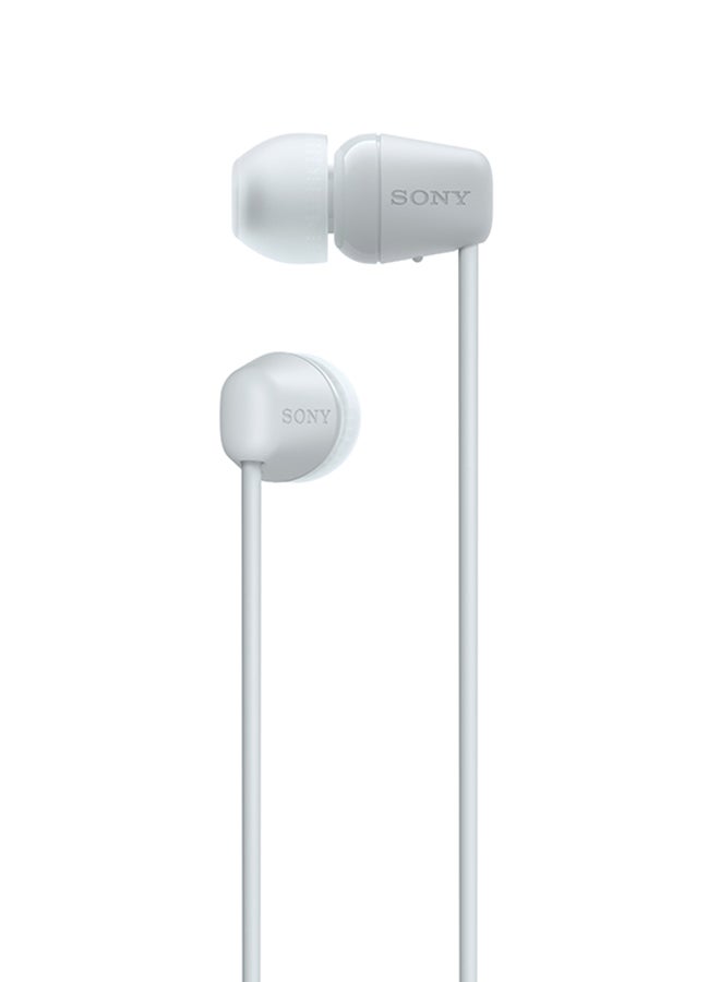 WI-C100  In Ear Wireless Bluetooth Headphones White