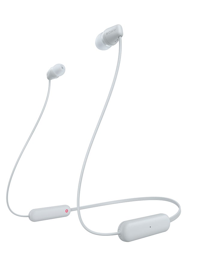 WI-C100  In Ear Wireless Bluetooth Headphones White