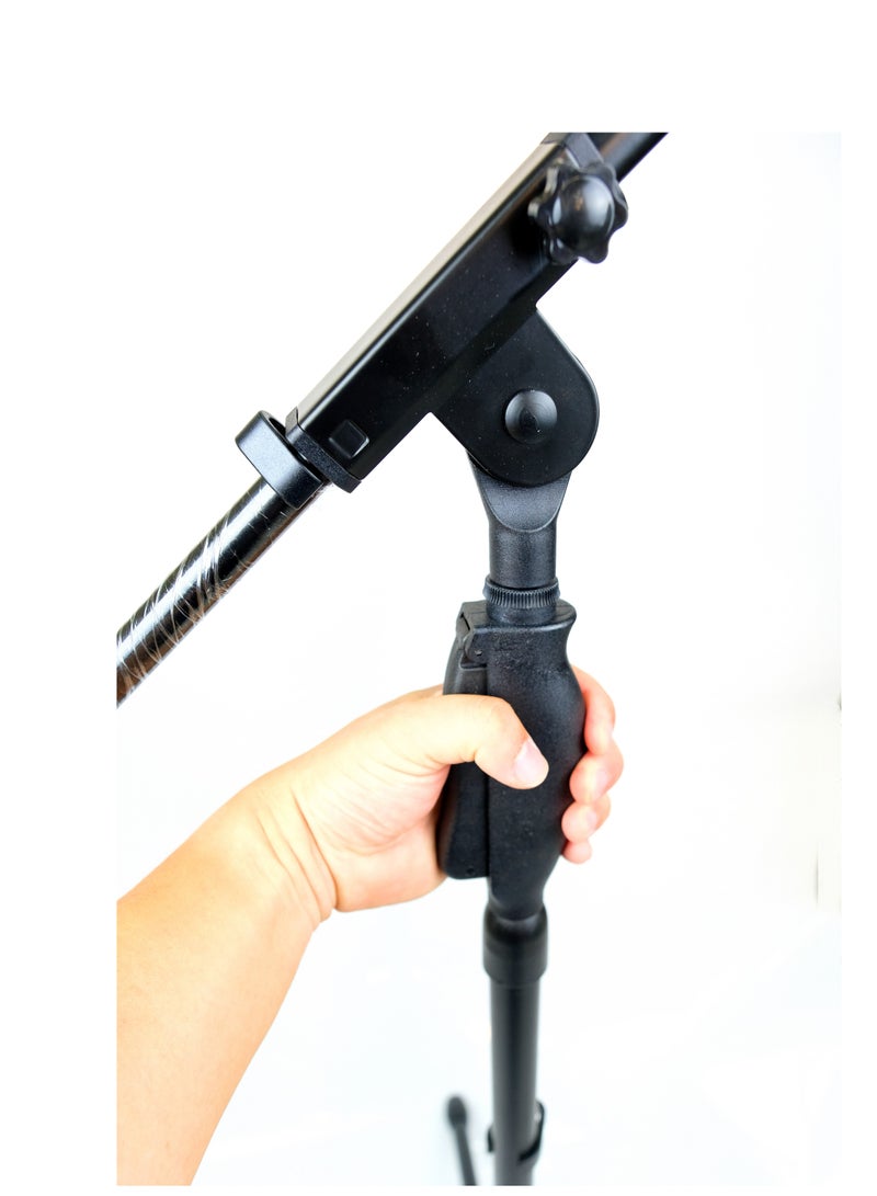 Air pressure microphone stand