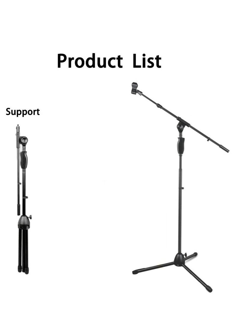 Air pressure microphone stand