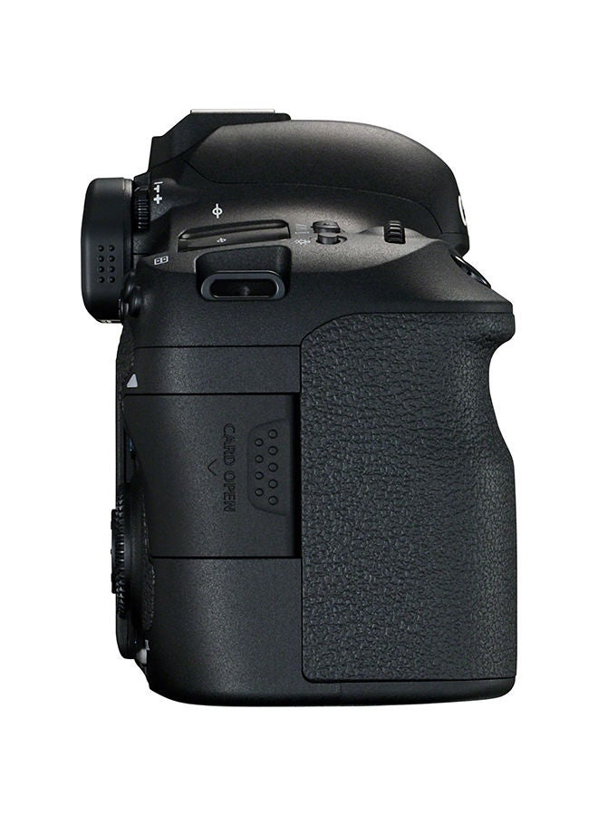 EOS 6D Mark II DSLR Body 26.2MP With LCD Touchscreen, Built-In Wi-Fi, NFC, Bluetooth And GPS Geotagging Technology Black