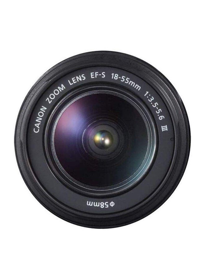 EOS 4000D Zoom Kit With EF-S 18-55mm f/3.5-5.6 III Lens With EF 75-300mm f/4-5.6 III USM Lens 18MP Built-In Wi-Fi And Bluetooth