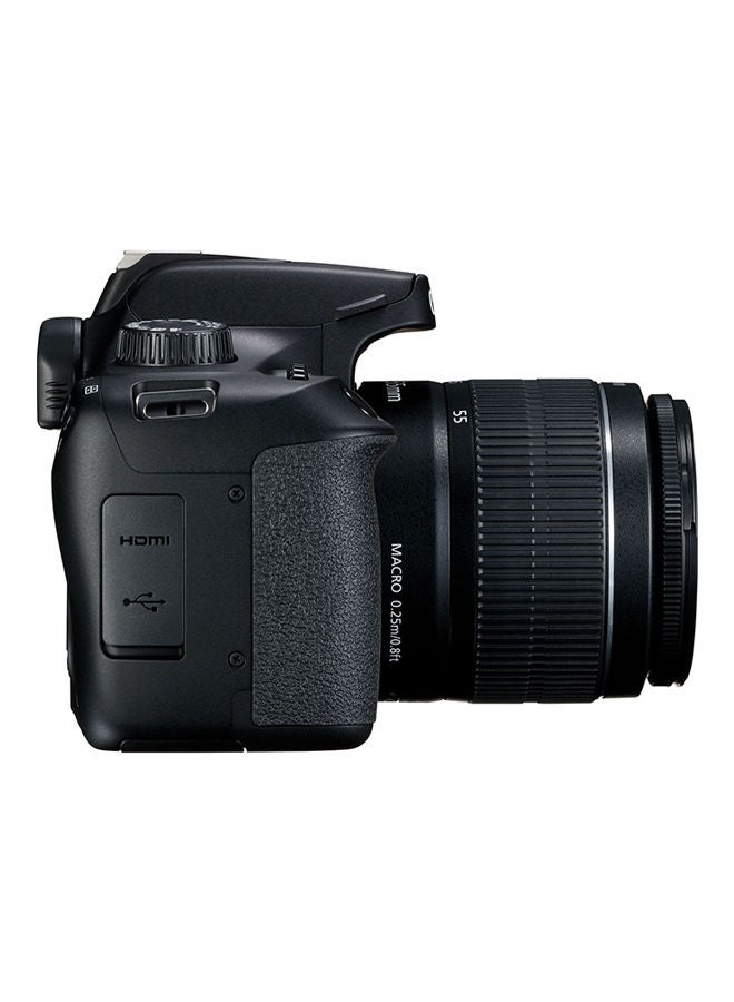 EOS 4000D Zoom Kit With EF-S 18-55mm f/3.5-5.6 III Lens With EF 75-300mm f/4-5.6 III USM Lens 18MP Built-In Wi-Fi And Bluetooth