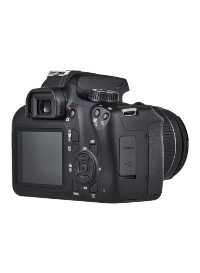 EOS 4000D DSLR With EF-S 18-55mm F/3.5-5.6 III Lens 18MP Built-In Wi-Fi Black