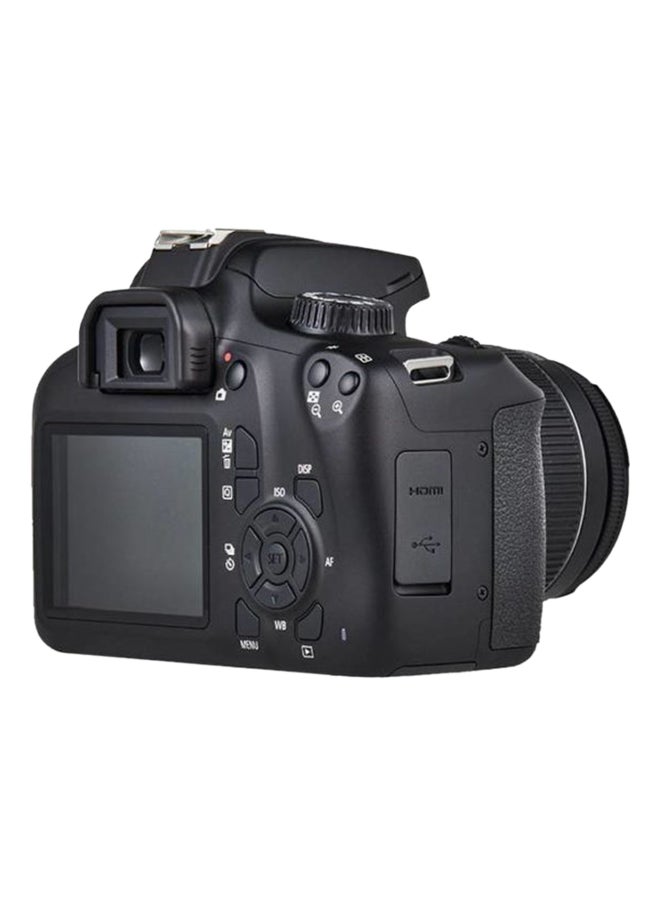 EOS 4000D DSLR With EF-S 18-55mm F/3.5-5.6 III Lens 18MP Built-In Wi-Fi Black