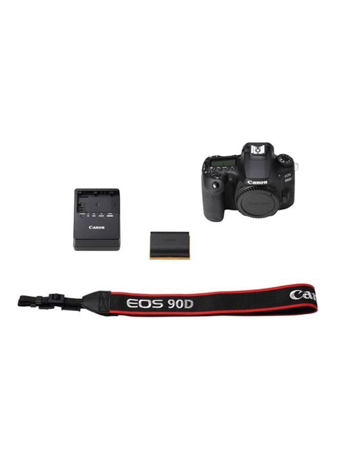 EOS 90D DSLR Camera - Body Only 32.5 MP, LCD Touchscreen, Built-In Wi-Fi, Bluetooth And NFC Black