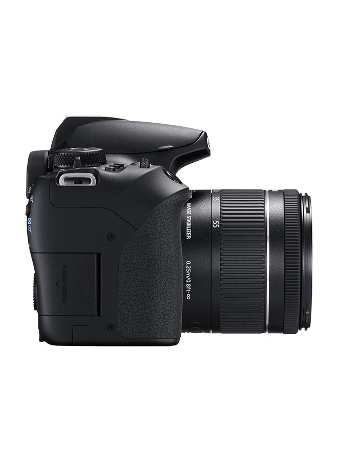 EOS 850D DSLR Camera، With EF-S 18-55mm IS STM Lens، 24.1 MP، APS-C Sensor، Dual Pixel CMOS، Bluetooth، Wi-Fi، 4K Movies، Vari-Angle Touchscreen