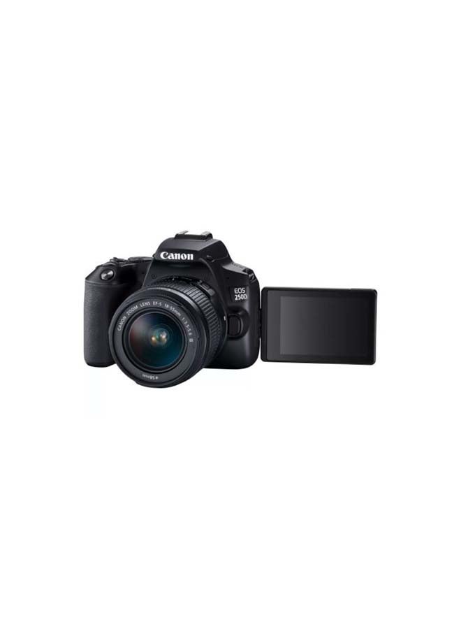 EOS 250D DSLR With EF-S 18-55mm f/3.5-5.6 III + EF 75-300mm f/4-5.6 III USM 24.1MP LCD