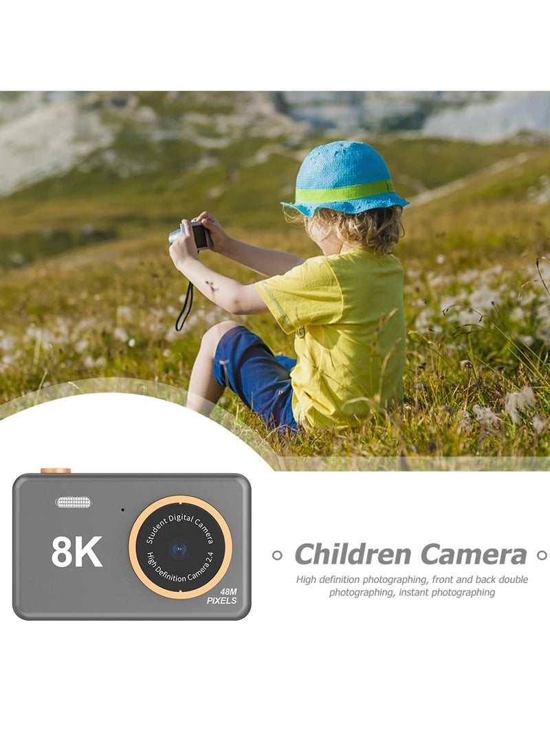 Digital Camera For Kids Girls Boys Teens 48MP Kids Camera With 32GB SD Card Full HD 1080P Cameras Rechargeable Mini Camera Educational Toys Camera Kids Toys 2.4