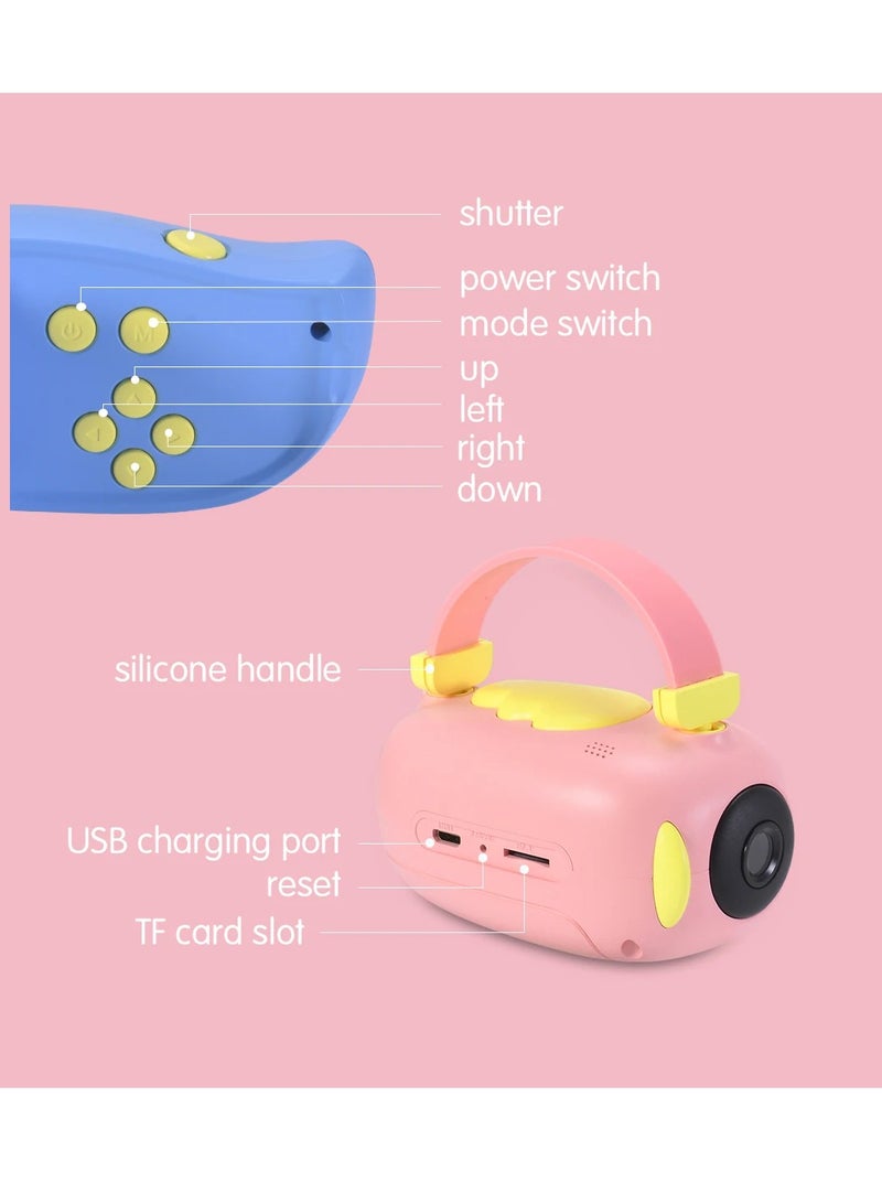 Digital Camera For Kids Girls Boys Teens 12MP Kids Camera With 32GB SD Card Full HD 1080P Cameras Rechargeable Mini Camera Educational Toys Camera Kids Toys 2.0