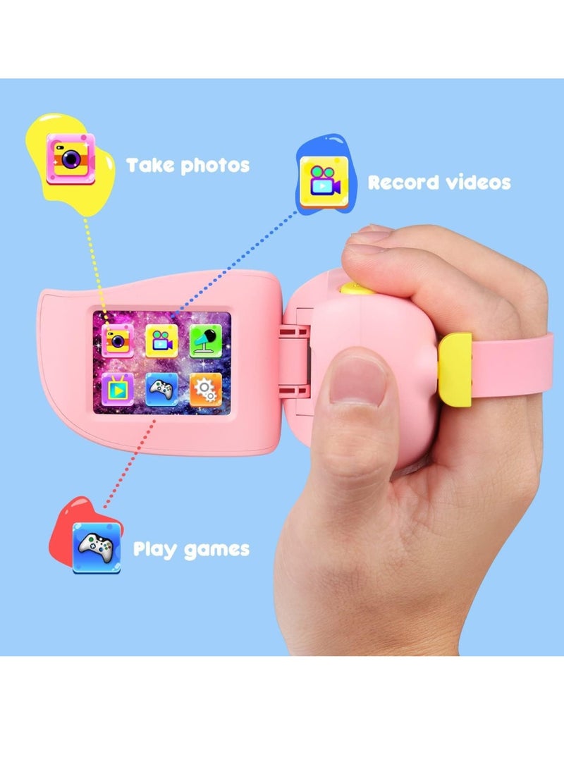 Digital Camera For Kids Girls Boys Teens 12MP Kids Camera With 32GB SD Card Full HD 1080P Cameras Rechargeable Mini Camera Educational Toys Camera Kids Toys 2.0