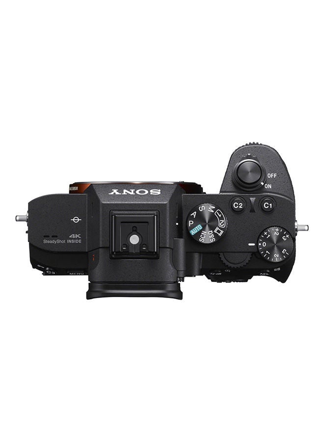 Alpha A7 Iii Full-Frame Professional Camera 35Mm Sensor With Sel2870 Interchangeable Lens, 24.2 Megapixels - Black (Ilce-7M3K)