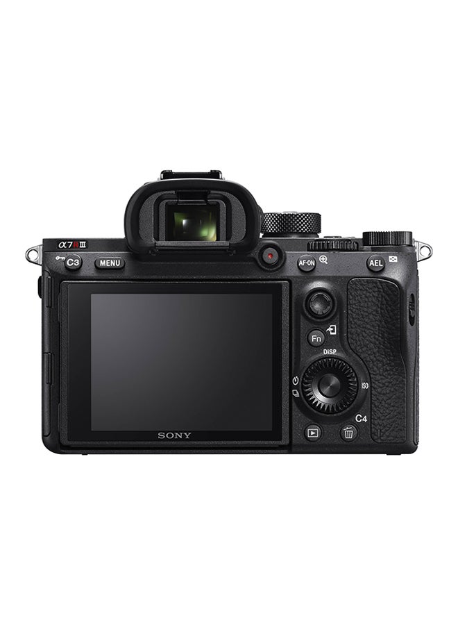 Alpha A7RM3 42.4 Megapixels 35mm Full Frame Mirrorless Camera With Autofocus, Exmor R CMOS Sensor, Enhanced Processing System, ILCE 7RM3, Black, Body Only, ILCE7RM3/B, a7R III