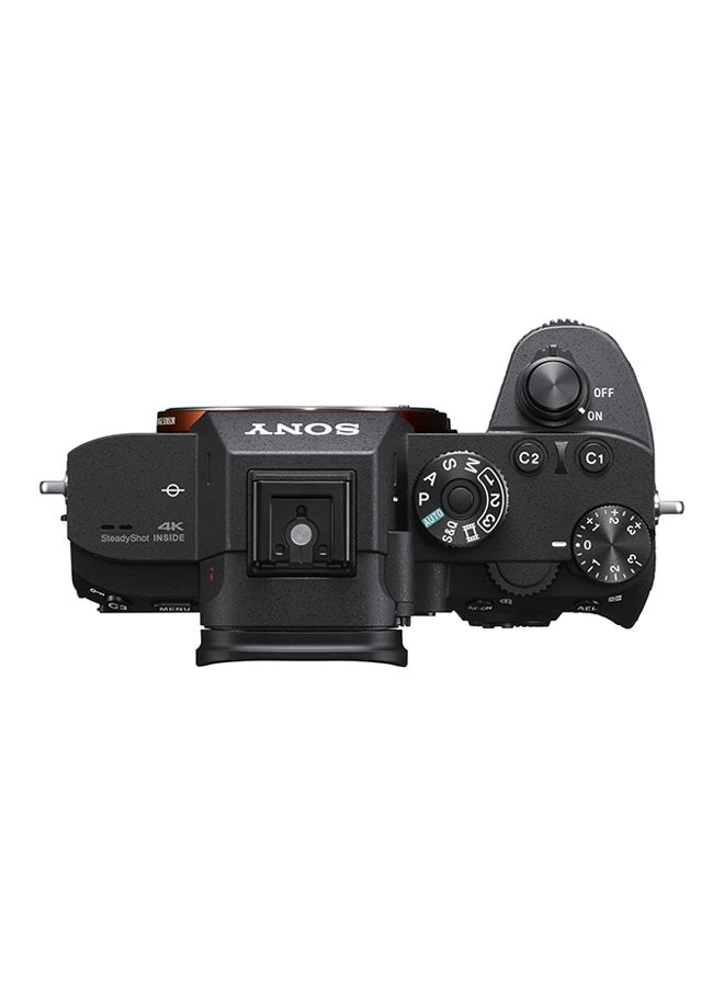 Alpha A7RM3 42.4 Megapixels 35mm Full Frame Mirrorless Camera With Autofocus, Exmor R CMOS Sensor, Enhanced Processing System, ILCE 7RM3, Black, Body Only, ILCE7RM3/B, a7R III