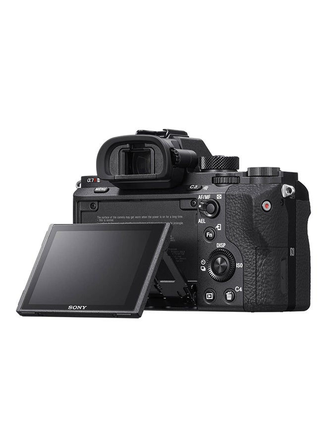 Alpha A7RM3 42.4 Megapixels 35mm Full Frame Mirrorless Camera With Autofocus, Exmor R CMOS Sensor, Enhanced Processing System, ILCE 7RM3, Black, Body Only, ILCE7RM3/B, a7R III