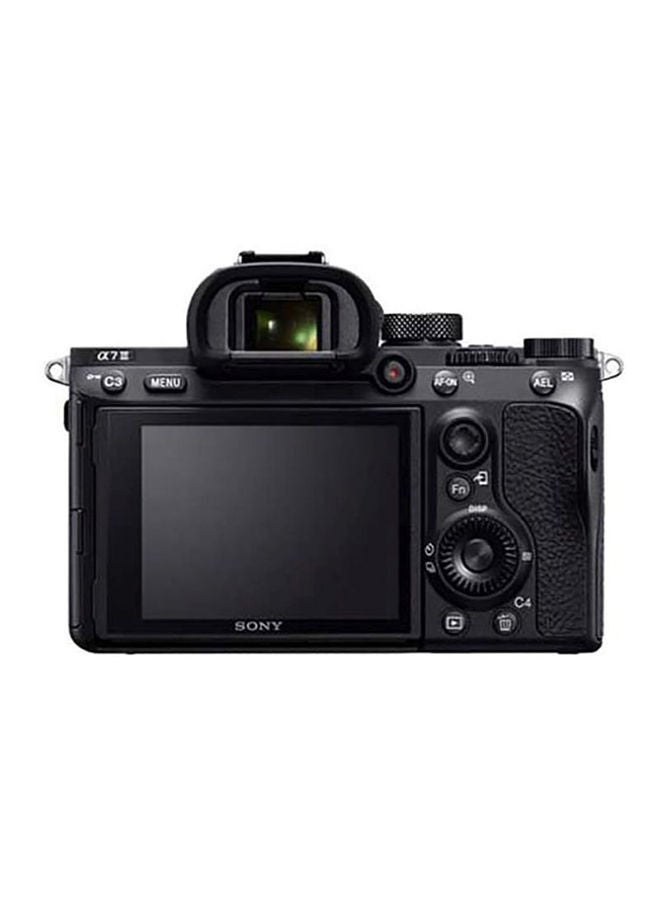 Alpha A7 Iii Full Frame Mirrorless Camera 35Mm Full-Frame Cmos Sensor With Back-Illuminated Design, Ilce7M3 - Black, Body Only