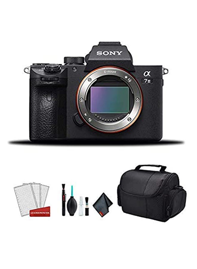 Alpha A7 Iii Full Frame Mirrorless Camera 35Mm Full-Frame Cmos Sensor With Back-Illuminated Design, Ilce7M3 - Black, Body Only