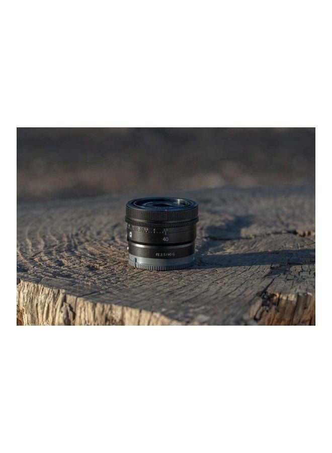 Sel40F25G | Vollformat Fe 40Mm F 2.5 G - Premium Serie Objektiv Mit Festbrennweite