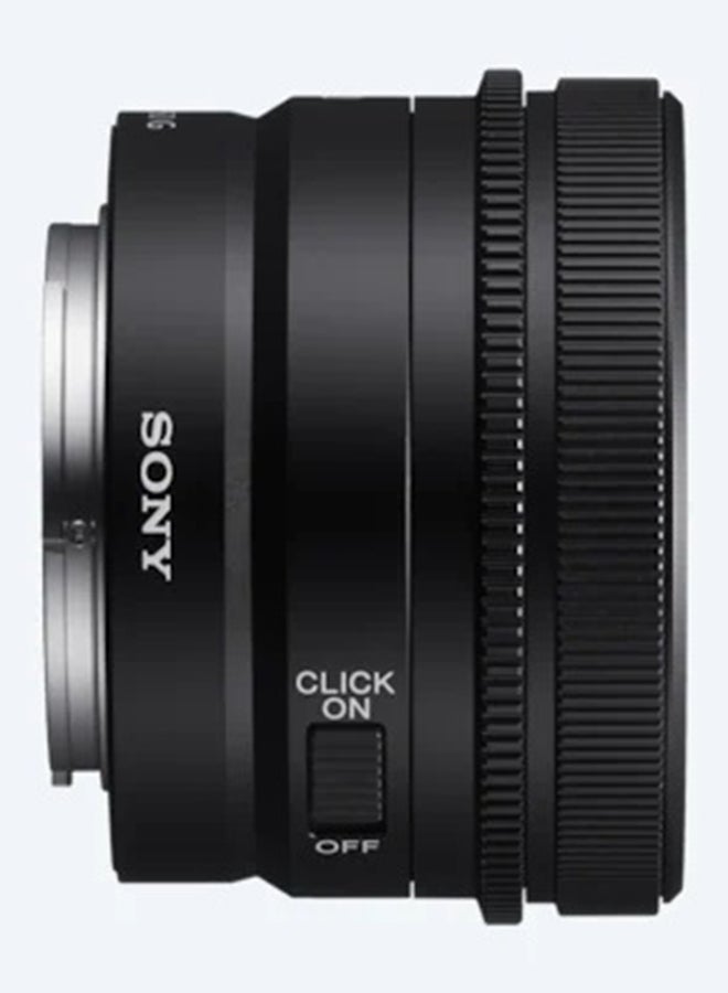 Sel50F25G Full Frame Lens Fe 50Mm F2.5 G Premium G Series Prime Lens, Black, Sel50F25G.Syx