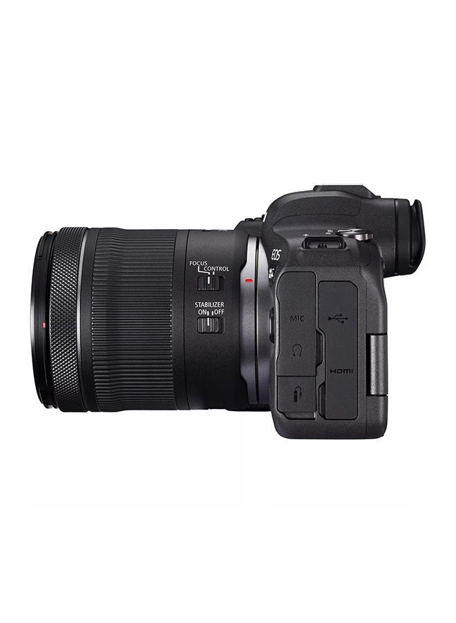 EOS R6 Mirrorless Camera Body with RF24-105mm F4-7.1 IS STM Lens Kit، Full-frame، 20 MP، Up to 8-stop in Body IS، 20 fps، 4K 60p Movies، Bluetooth & Wi-Fi، Max ISO 102،400