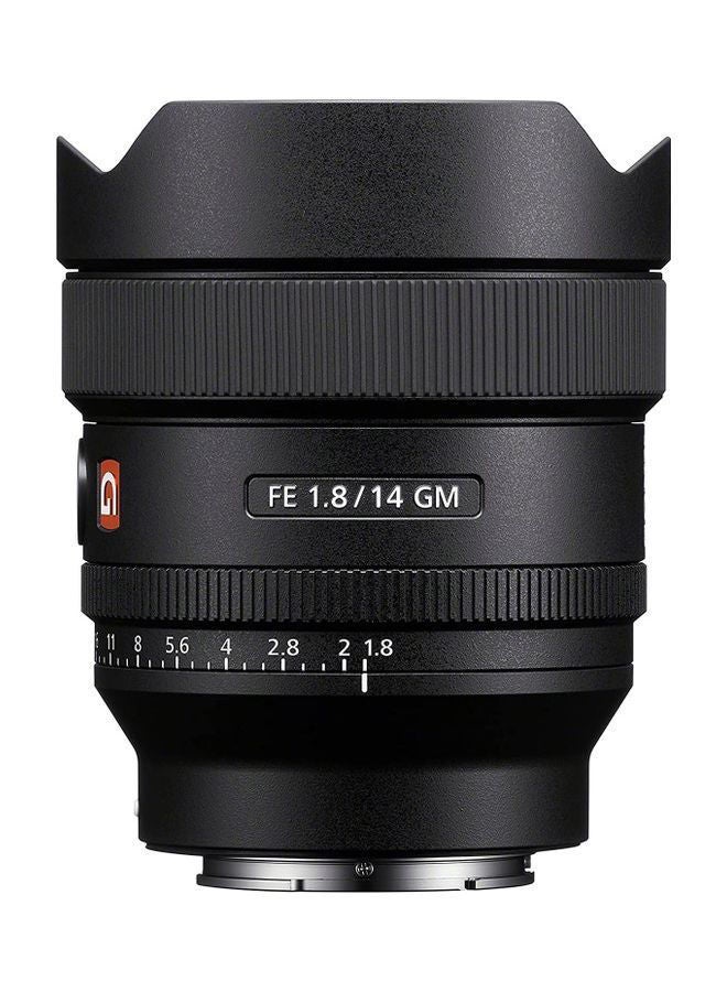 SEL14F18GM Full Frame FE 14mm F1.8 GM Premium G Master Series Prime Lens, Black