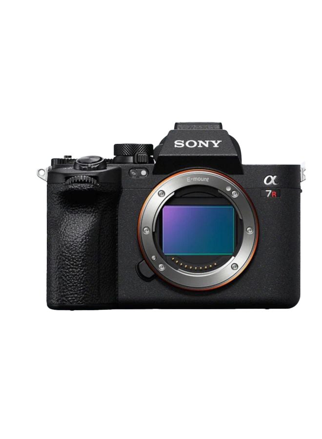 Alpha 7R V Full Frame Mirrorless Interchangeable Lens Camera With 61.0MP Full-Frame Back-Illuminated Exmor R CMOS Sensor, Black