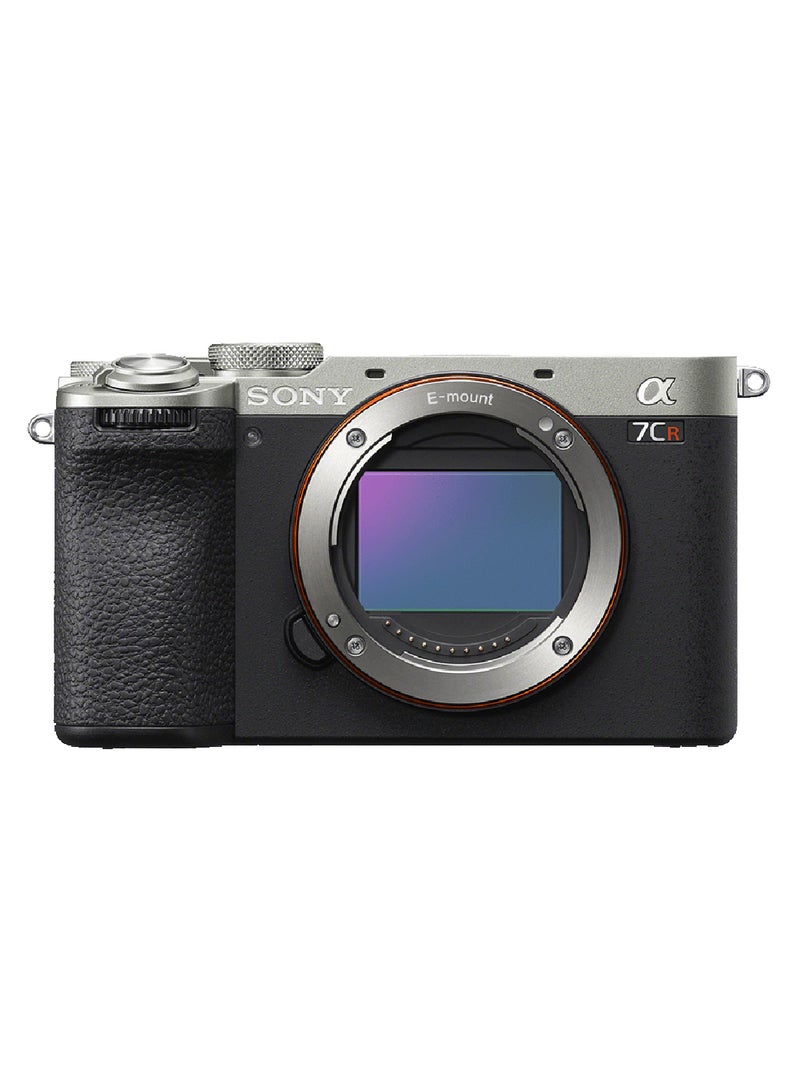 Alpha 7CR ILCE-7CR | High Resolution Compact Full-frame Camera - Silver