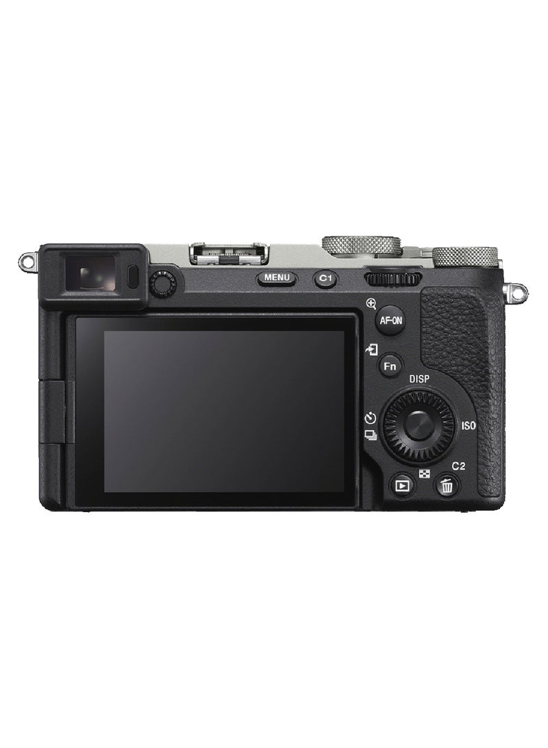 Alpha 7CR ILCE-7CR | High Resolution Compact Full-frame Camera - Silver