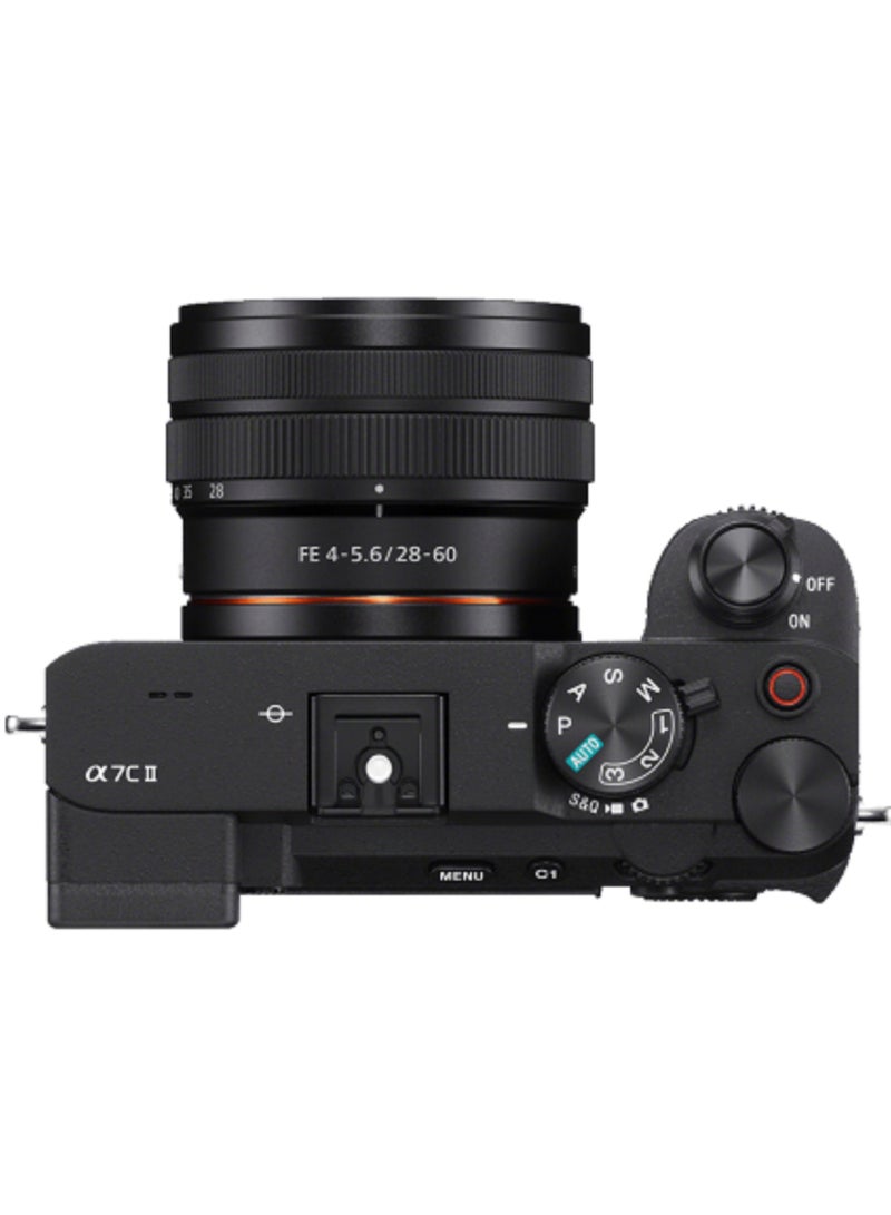 Alpha 7CⅡ ILCE-7CM2L | Versatile Compact Full-frame Camera with SEL2860 Kit Lens