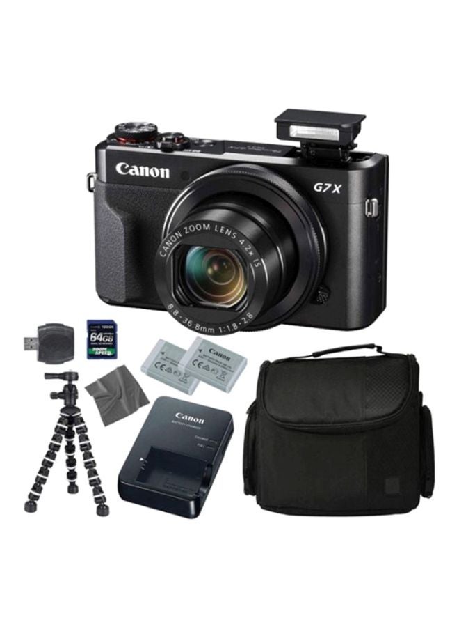 PowerShot G7 X Mark II Digital Camera With Accessories