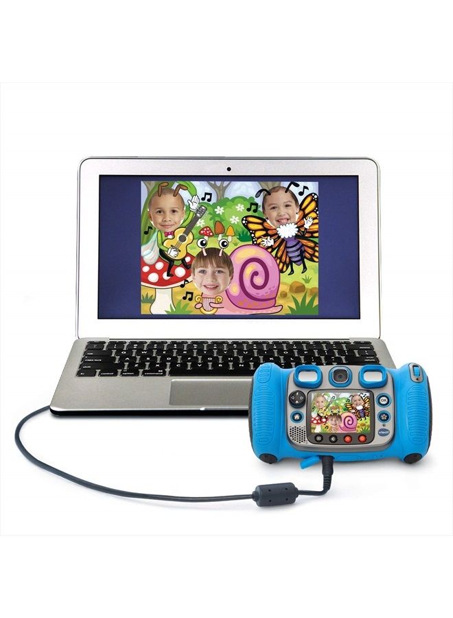 Kidizoom Duo 5.0 Deluxe Digital Selfie Camera with MP3 Player and Headphones, Blue