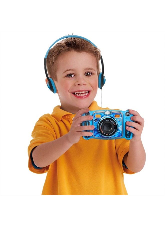 Kidizoom Duo 5.0 Deluxe Digital Selfie Camera with MP3 Player and Headphones, Blue