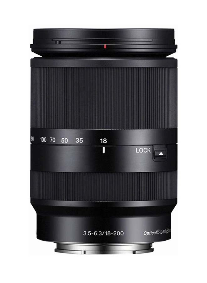 E 200mm f/3.5-6.3 Lens For Sony Black