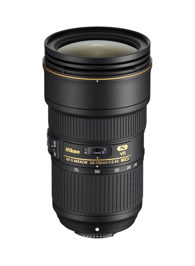 AF-S NIKKOR 24-70mm F/2.8E ED F Mountv VR Black