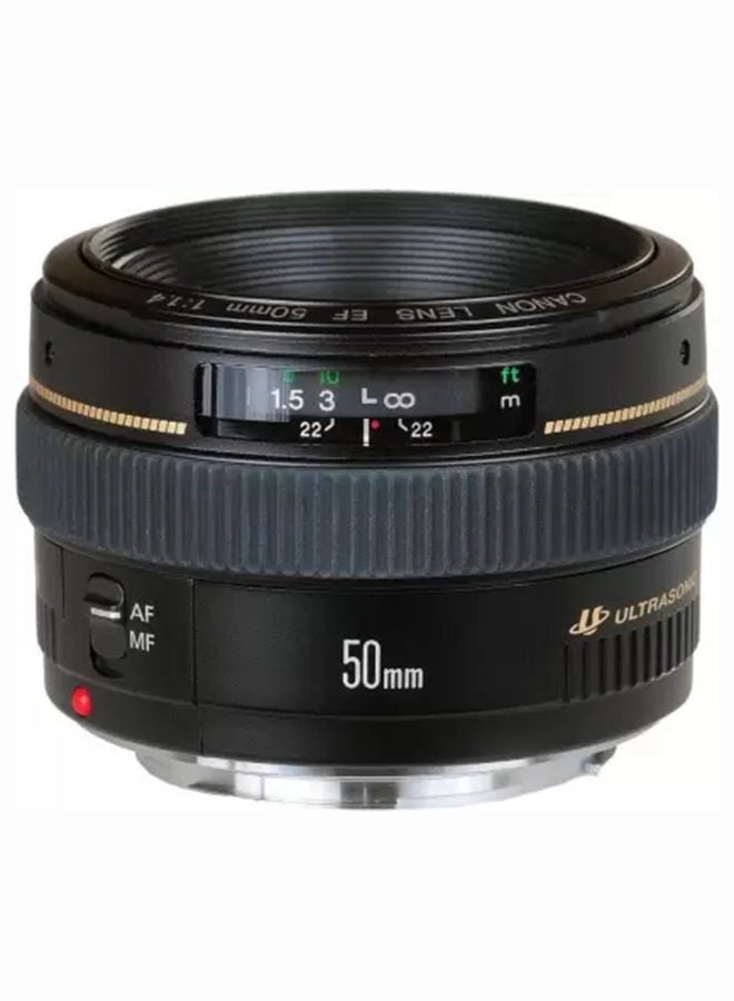 EF 50mm f/1.4 USM Lens، Standard Prime Lens، Enthusiast level، For any Field of Photography Black