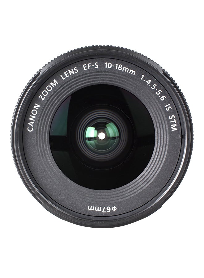 EF-S F/4.5-5.6 IS STM Lens Black