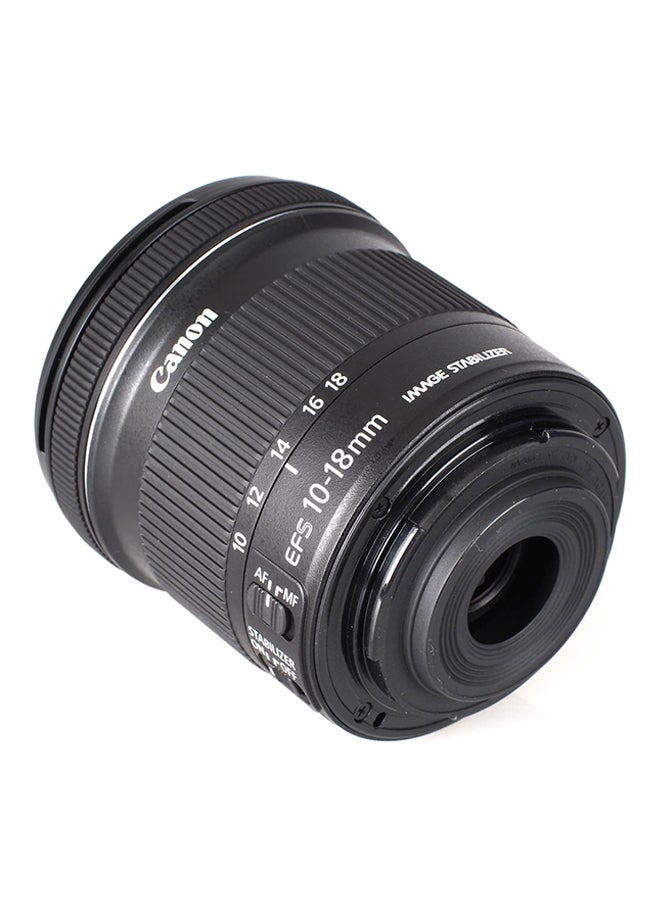 EF-S F/4.5-5.6 IS STM Lens Black