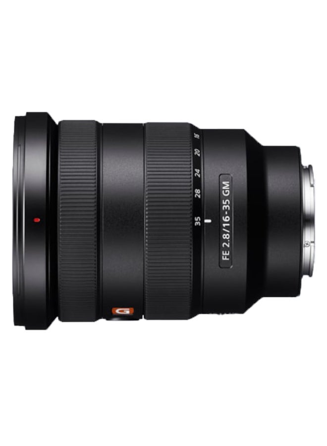 FE 16–35 mm F2.8 Premium G Master Series Wide-Angle Zoom Lens And Smooth Bokeh, SEL1635GM, Black, 1 Year Warranty Black