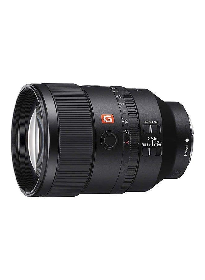 Fe 135Mm F1.8 Gm Lens Premium G Master Series Telephoto Prime Lens, Sel135F18Gm, Black Black