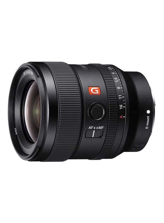 Fe 24mm F1.4 gm Lens | Premium G Master Series Wide-Range Prime Lens | Sel24F14gm Black